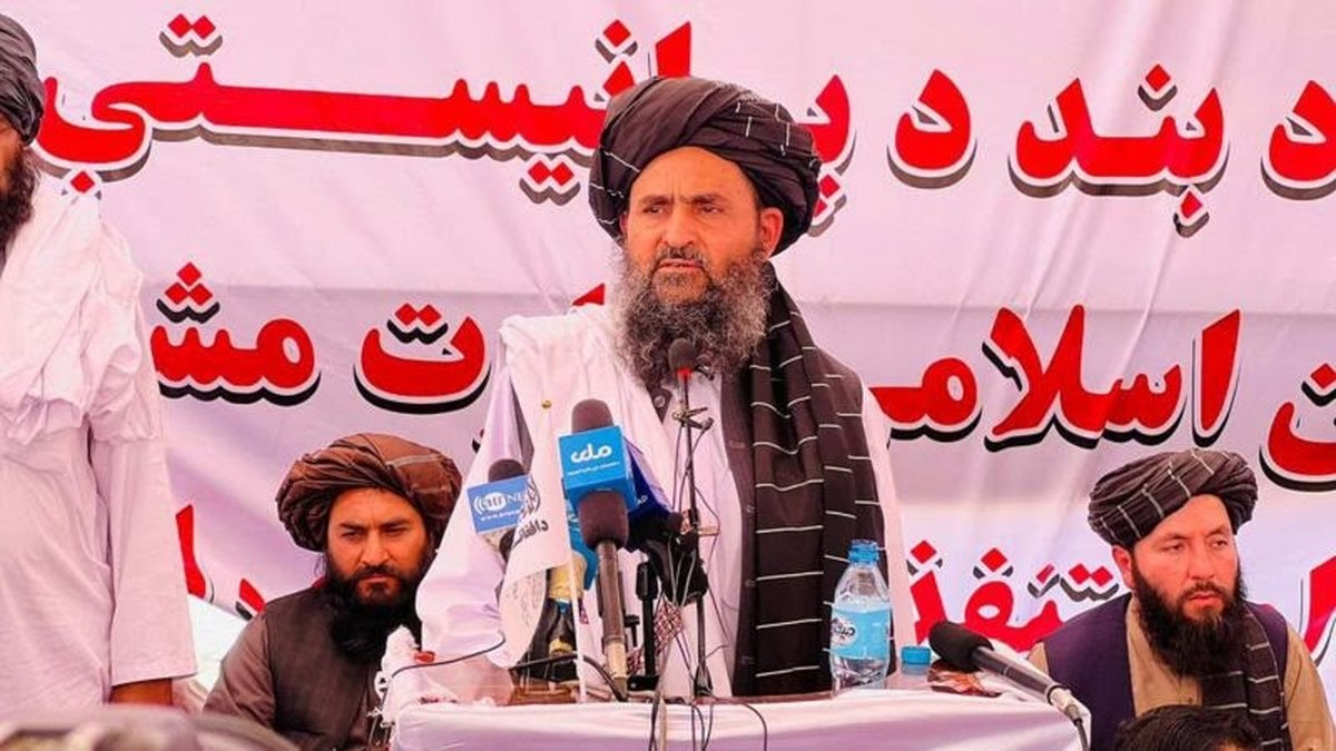 کانال‌های بند فراه‌رود به دست عبدالغنی برادر افتتاح شد | همزمان با تنش حقابه میان ایران و طالبان!